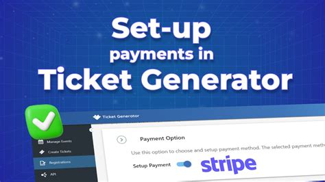 ticket generator app.